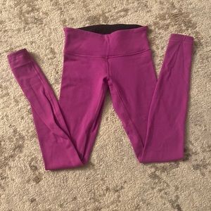lululemon size 4 purple leggings